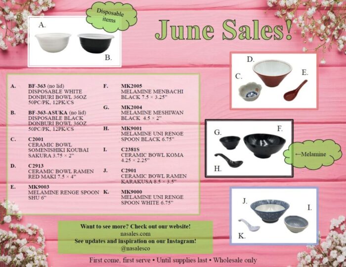 Showroom: June Sale